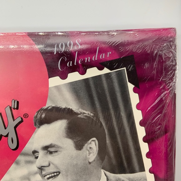 Vintage I Love Lucy Lucille Ball 12" x 12" Square 1998 Calendar SEALED! - Picture 4 of 11